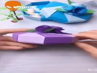 به همیت راحتی جعبه کادو درست کن!
