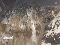 مدفون شدن یک منطقه روستایی در سوئیس بر اثر ذوب یخچال طبیعی