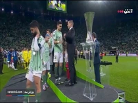 مراسم جشن قهرمانی چلسی در لیگ کنفرانس اروپا