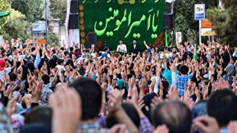 برگزاری مهمانی کیلومتری غدیر در خراسان جنوبی