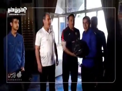 دیدار جمعی از فرزندان شهدای فراجا با حسن یزدانی