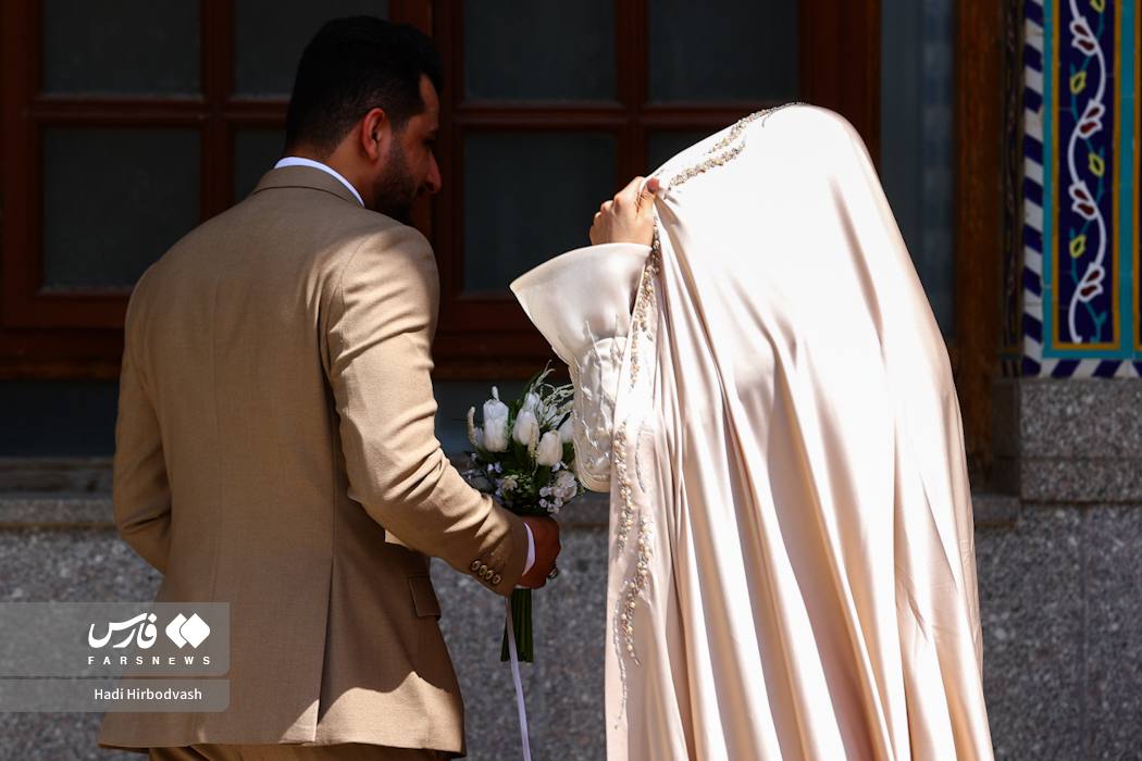 پیوند آسمانی در آستان مقدس عبدالعظیم حسنی (ع)