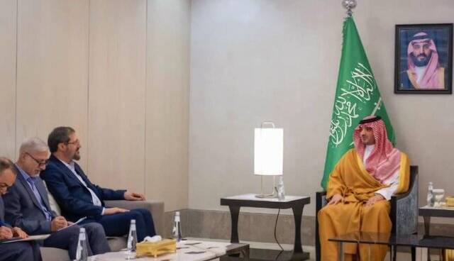 وزیر کشور عربستان در دیدار با رئیس سازمان حج: از روابط خوب تهران و ریاض خرسندیم