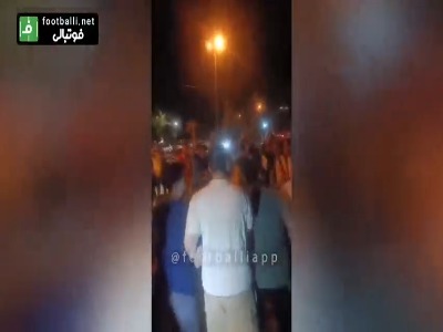 شادی استقلالی‌ها در خرم آباد پس از قهرمانی در جام حذفی