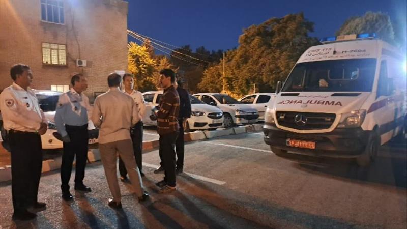 جزئیات آتش‌سوزی بیمارستان امام علی (ع) کرمانشاه تشریح شد