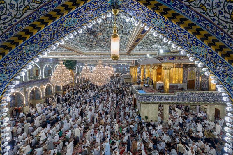 اولین شب جمعه ماه ذی‌الحجه در کربلای معلی