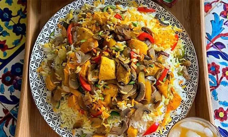 قارچ پلو غذایی که همه عاشقش میشن