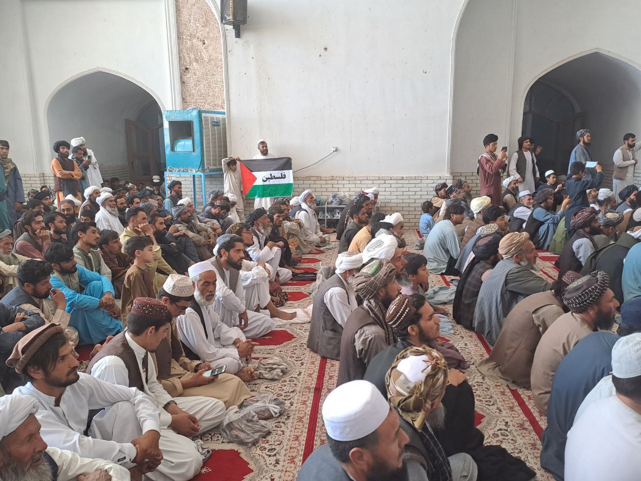 تظاهرات مردم افغانستان علیه جنایات رژیم صهیونیستی