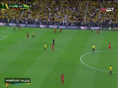 گل اول الاتحاد مقابل القادسیه توسط بنزما