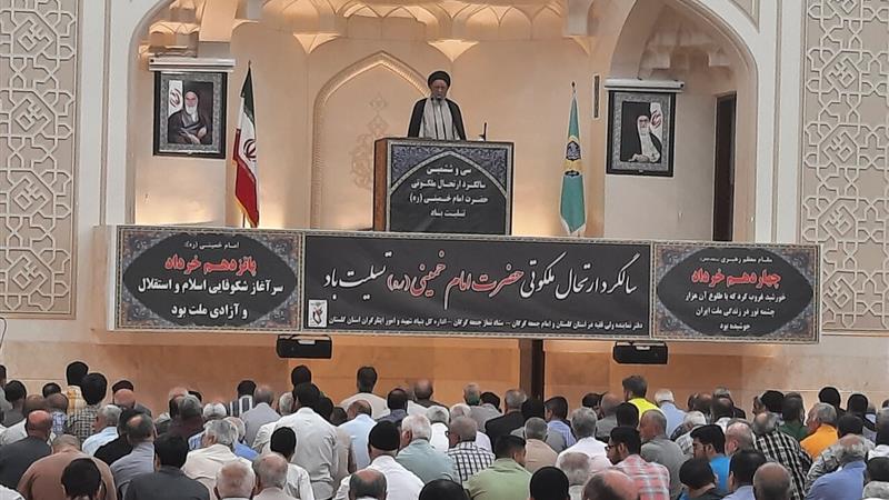 امام جمعه گرگان: امام خمینی عارف میدان‌دار و خدمتگزاری درمکتب علوی بود