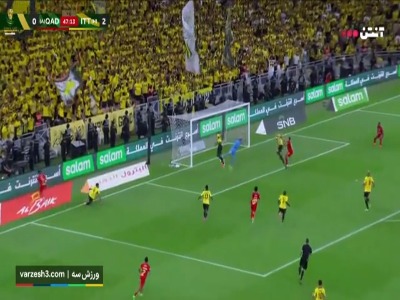 گلزنی اوبامیانگ برای القادسیه مقابل الاتحاد