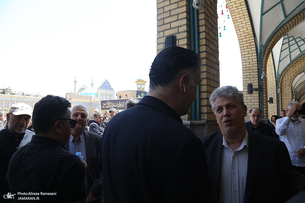مراسم تشییع برادر آیت الله هاشمی رفسنجانی (ره)
