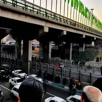 سقوط مرگبار مرد میانسال از پل نیایش در تهران