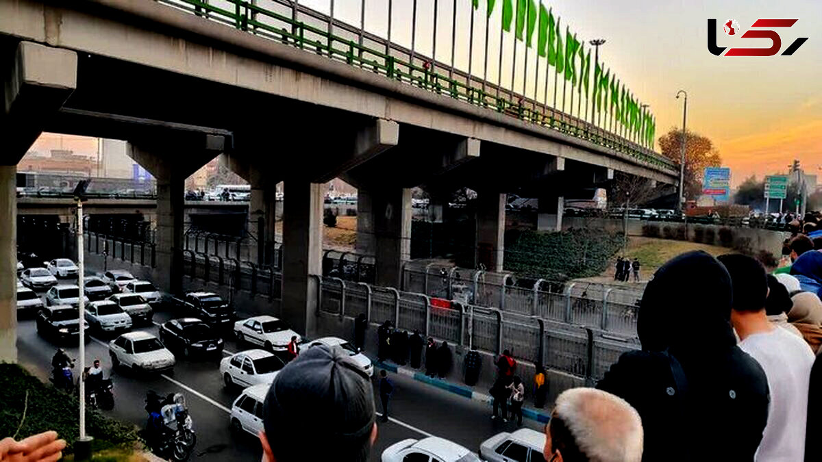 سقوط مرگبار مرد میانسال از پل نیایش در تهران
