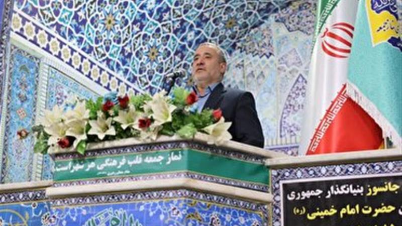بهره برداری از طرح انتقال آب به شهرستان طبس تا نیمه تیر