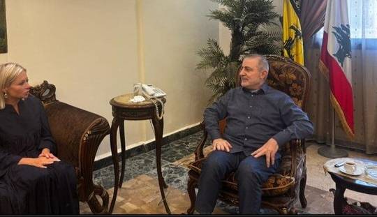 دیدار مسئول حزب‌الله با مقام سازمان ملل
