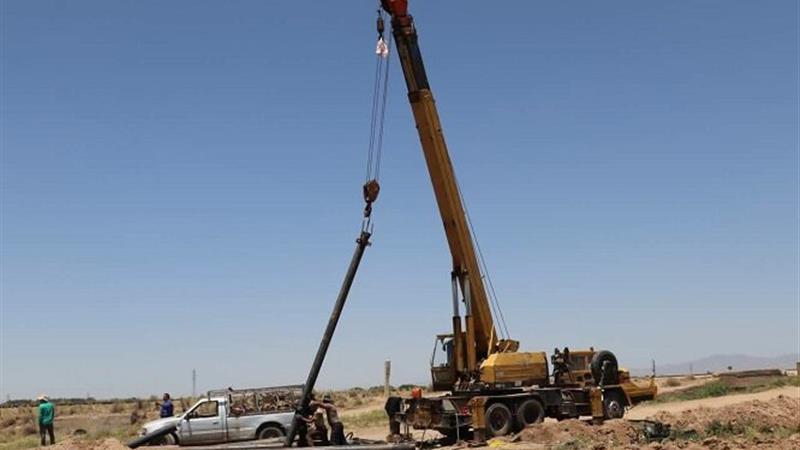 پیشرفت ۸۵ درصدی خط پدافندی آبرسانی شهر سفیددشت
