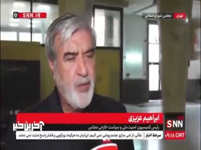 رئیس کمیسیون امنیت ملی گفت: بر روی اصل غنی‌سازی تا کنون مذاکره‌ای نداشته‌ایم