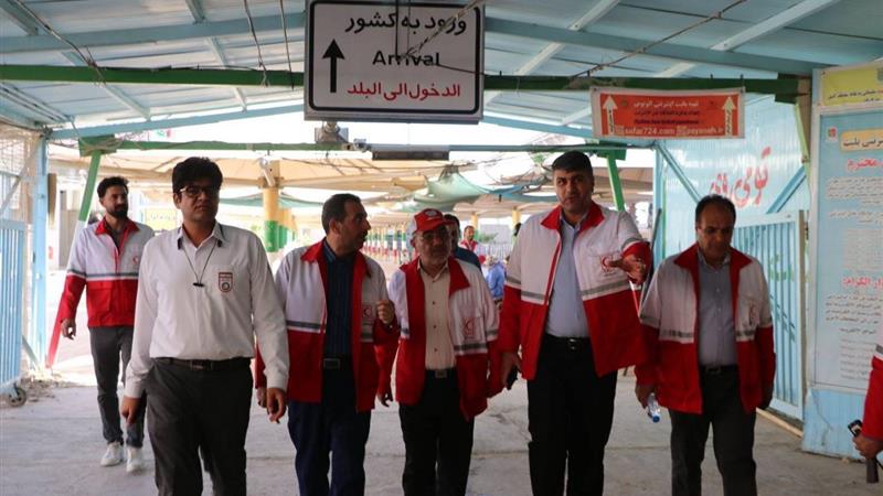 آمادگی کامل هلال احمر برای پوشش مراسم اربعین ۱۴۰۴