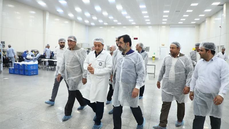 بازدید استاندار قم از پنج واحد تولیدی در منطقه ویژه اقتصادی سلفچگان