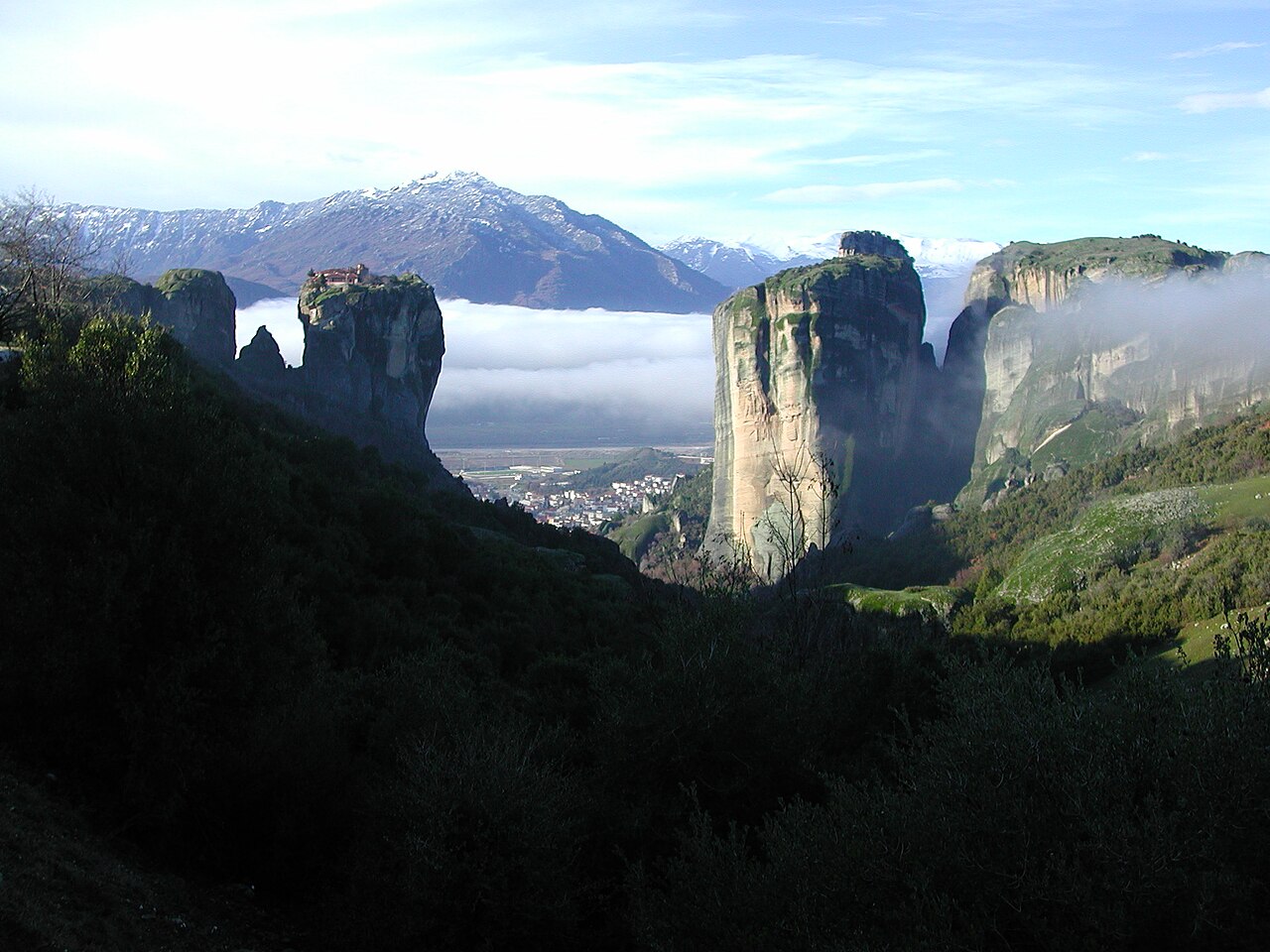 صومعه های Meteora در یونان