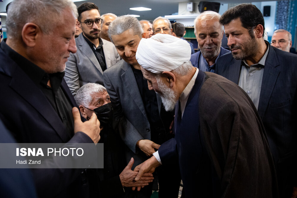 مراسم ختم احمد هاشمیرفسنجانی