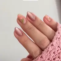 ایده طرح گل برا ناخن