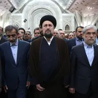 عکس/ مراسم تجدیدمیثاق دانشگاهیان با آرمان‌های امام خمینی (س)