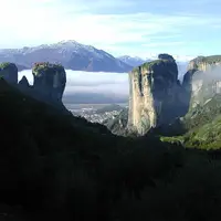 صومعه های Meteora در یونان 