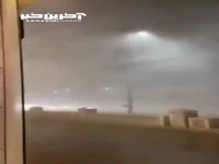 طوفانی نادر اسکندریه مصر را در هم کوبید
