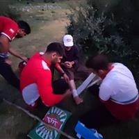 سقوط از ارتفاع در چشمه دوزری کرمانشاه یک مصدوم برجای گذاشت