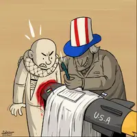 کاریکاتور/ صلحی که آمریکا می‌خواهد!