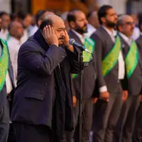 برپایی مراسم اهدای پرچم‌های غدیر توسط تولیت آستان مقدس علوی