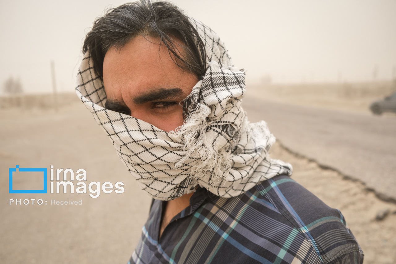 هشدار نارنجی هواشناسی برای طوفان گرد و خاک در سیستان و بلوچستان