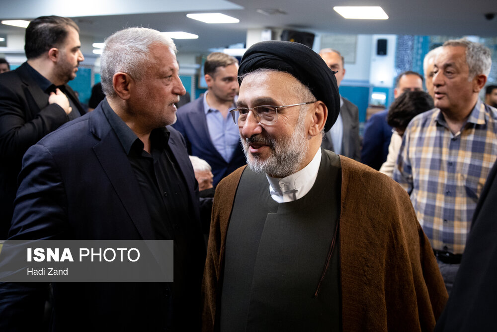 مراسم ختم احمد هاشمیرفسنجانی