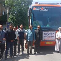 آغاز اردوهای فرهنگی هنری مساجد البرز با اعزام کاروان به حسینیه جماران