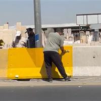 آغاز نصب حفاظ‌های کامپوزیتی در محور ماهدشت – کیانمهر