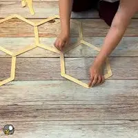 با چوب بستنی این دکور زیبا رو داشته باش!