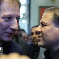 عکس/ حضور چهره‌ها در مراسم ترحیم پدر علی انصاری