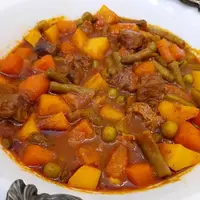 طرز تهیه خوراک لوبیا سبز مجلسی ساده و فوری