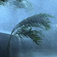 طوفان شدید در اسکندریه مصر