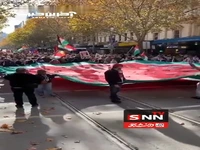 تظاهرات حامیان فلسطین در ملبورنِ استرالیا