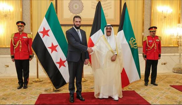 الجولانی با امیر کویت دیدار کرد