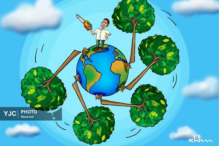 کاریکاتور/ به مناسبت روز جهانی محیط زیست