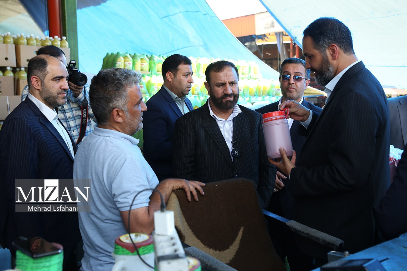 بازدید دادستان تهران از میدان مرکزی میوه و تره‌بار