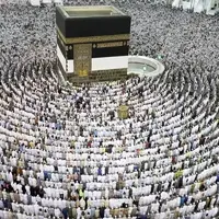تایم‌لپس دیدنی از طواف خانه خدا