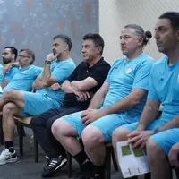 برگزاری جلسه فنی تیم ملی فوتبال قبل از سفر به دوحه