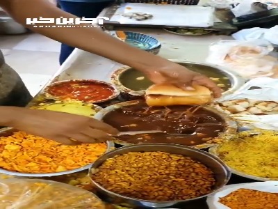 روش عجیب و غیربهداشتی سرو غذا در هند!