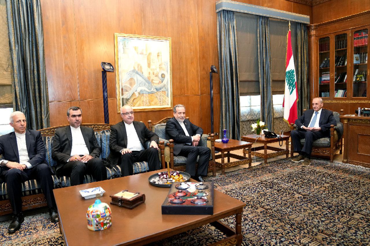 عراقچی با رئیس پارلمان لبنان دیدار کرد