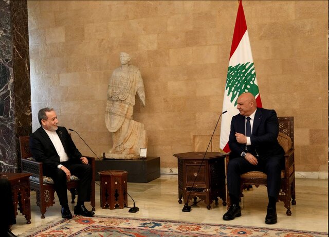 عراقچی با رئیس‌جمهور لبنان دیدار کرد